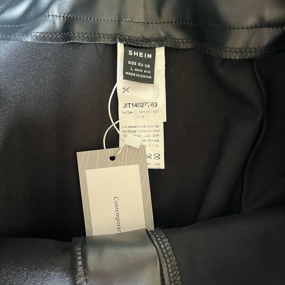 Faux Leather Pants - BNWT - Picture 5 of 5